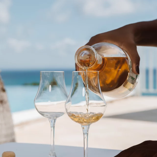 Dégustez a notre bar, une sélection des produits locaux de qualité; bières et Rhums Made in Guadeloupe!